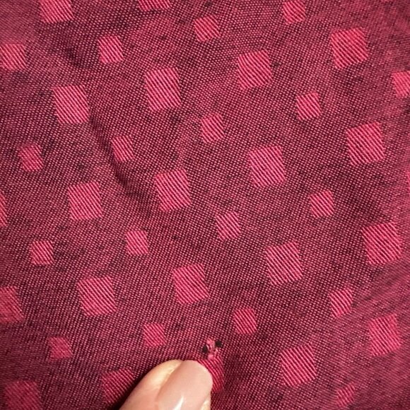 2/$18 SALE! Vintage Palazzo Wide Leg Pants Pink Geometric Boho Fairy Flowy M - Picture 9 of 11